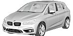 BMW F45 U0093 Fault Code